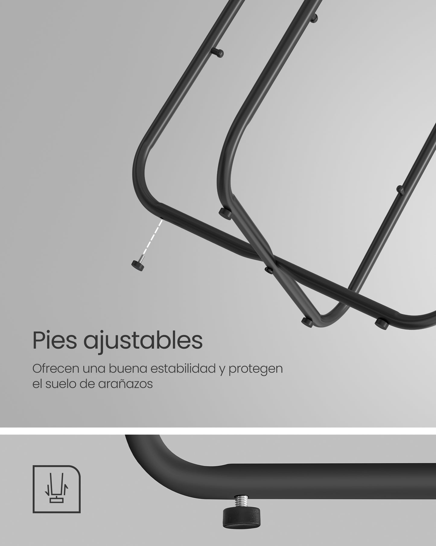 Mesa auxiliar / lateral para salón o dormitorio con almacenamiento disponible en tres colores - Mesa redonda de café con canasta de tela - Estructura de metal