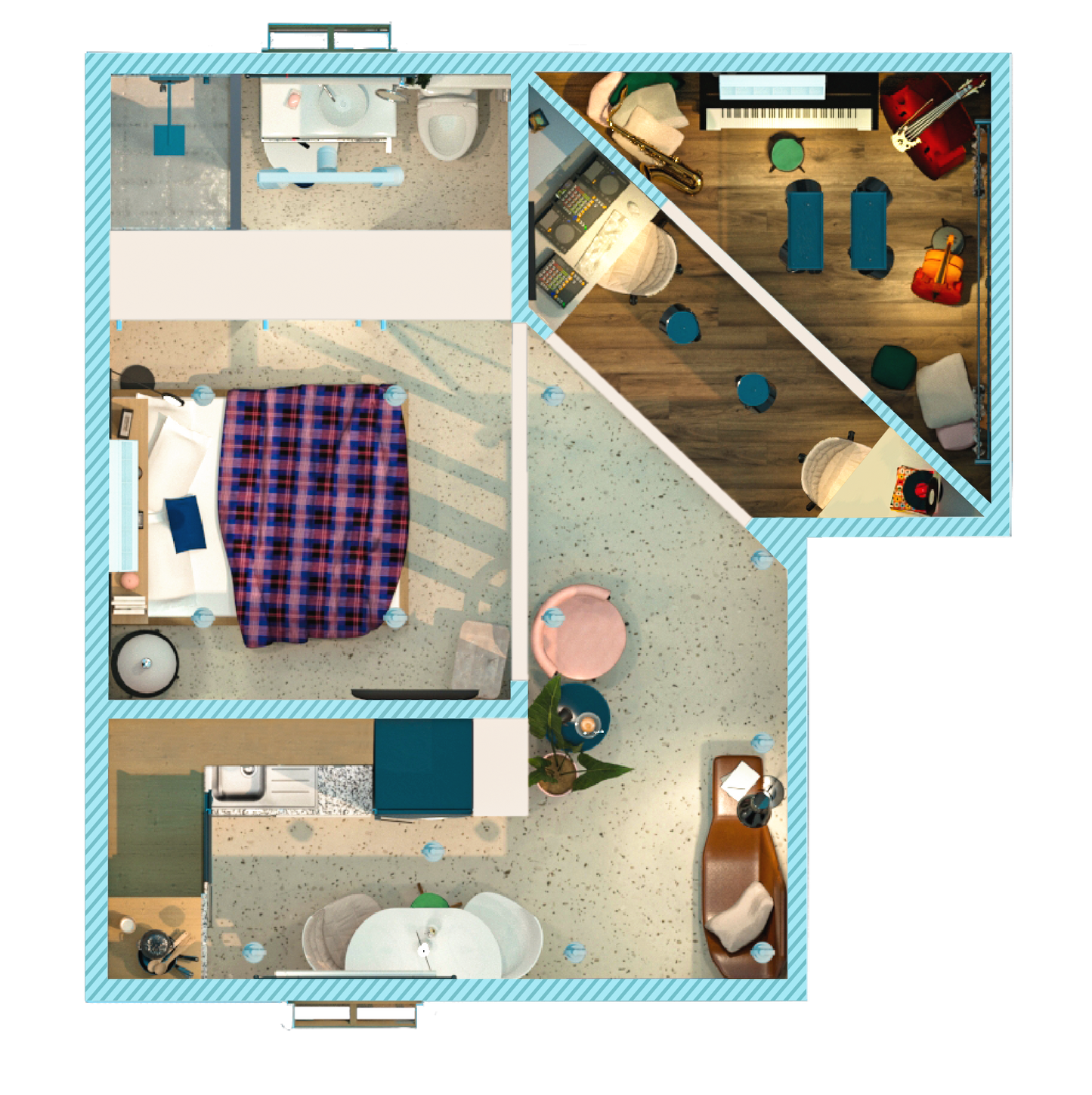 Decoración por habitaciones