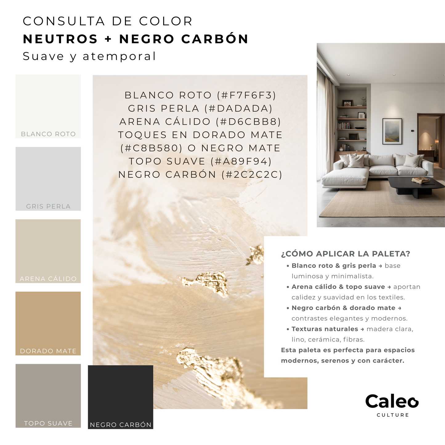 Consulta de color + Tablero de Inspiración + Asistencia de compra