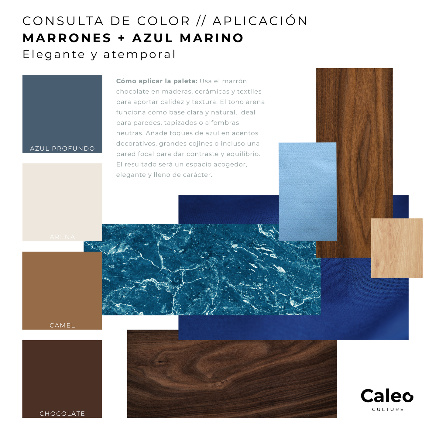 Tablero de inspiración + Consulta de color detallada