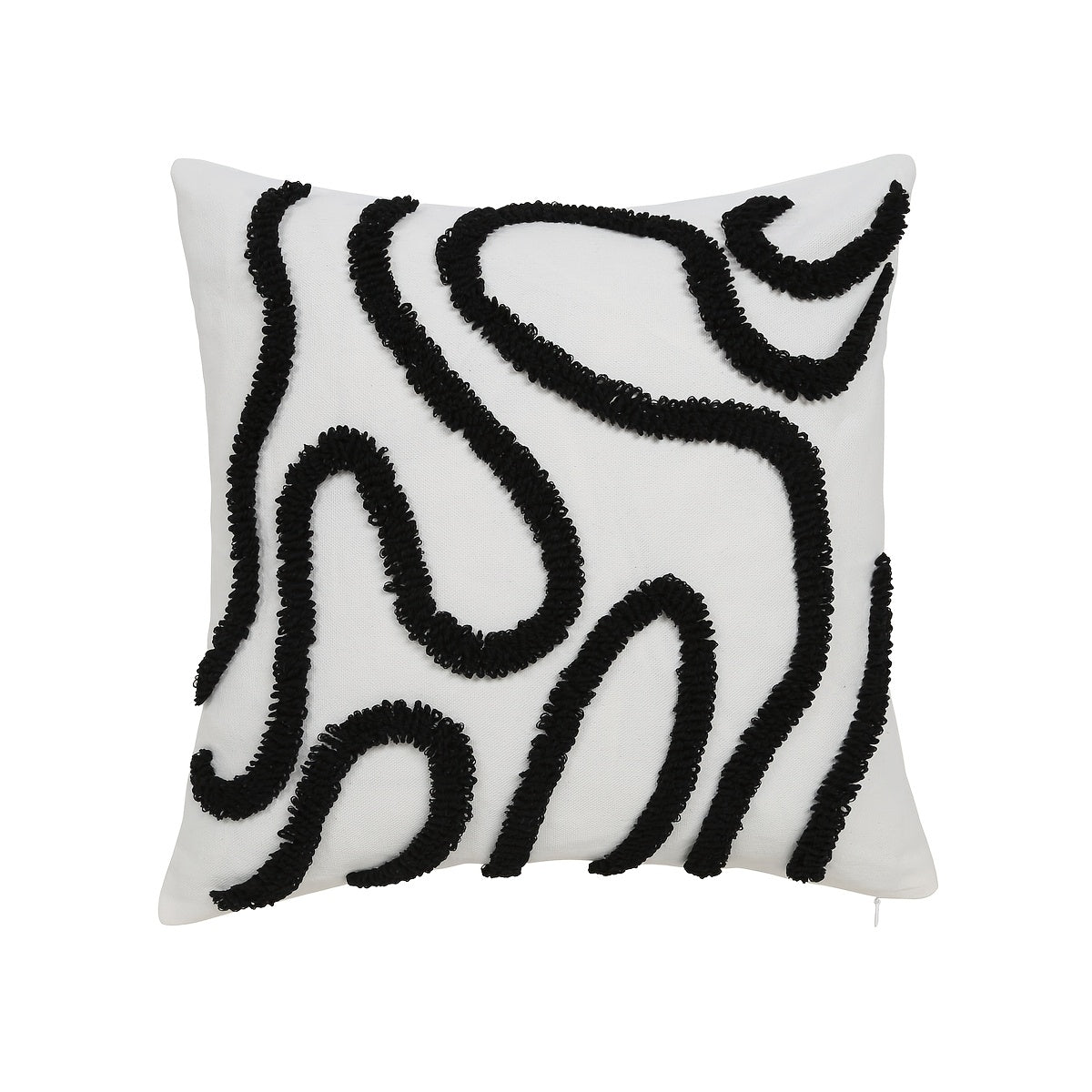 1 PIEZA - Funda de cojín con rayas geométricas estilo marroquí - 45x45cm - Disponible en 3 colores