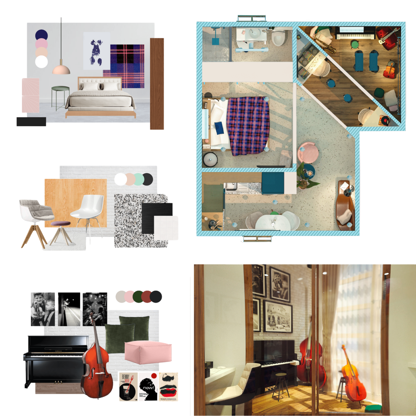 Decoración por habitaciones