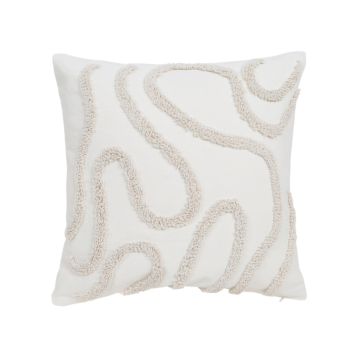 ¡CASI AGOTADO! 1 PIEZA - Funda de cojín con rayas geométricas estilo marroquí - 45x45cm - Disponible en 3 colores