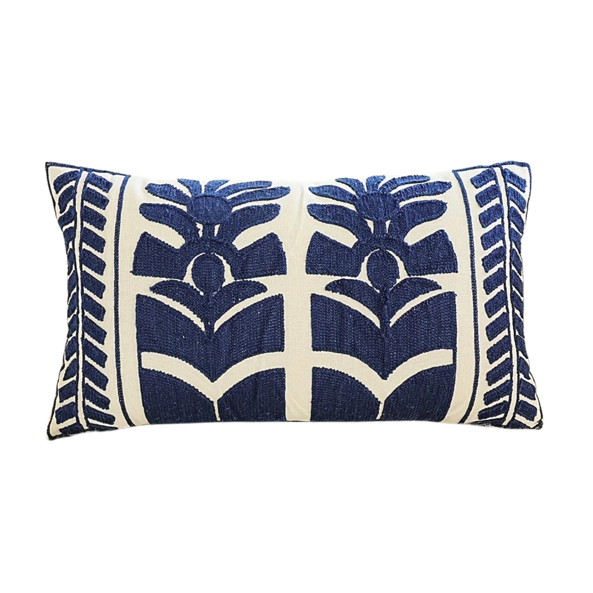 1 PIEZA - Funda para cojín con bordado exquisito estilo Bohemio americano disponible en 3 medidas - Tejido 100% poliéster