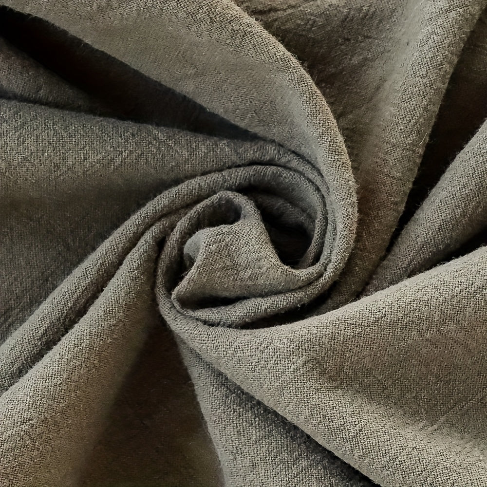 1 PIEZA - Funda de cojín verde oliva con borlas estilo Vintage. Algodón y poliéster, suave y transpirable, 45x45cm y 50x50cm