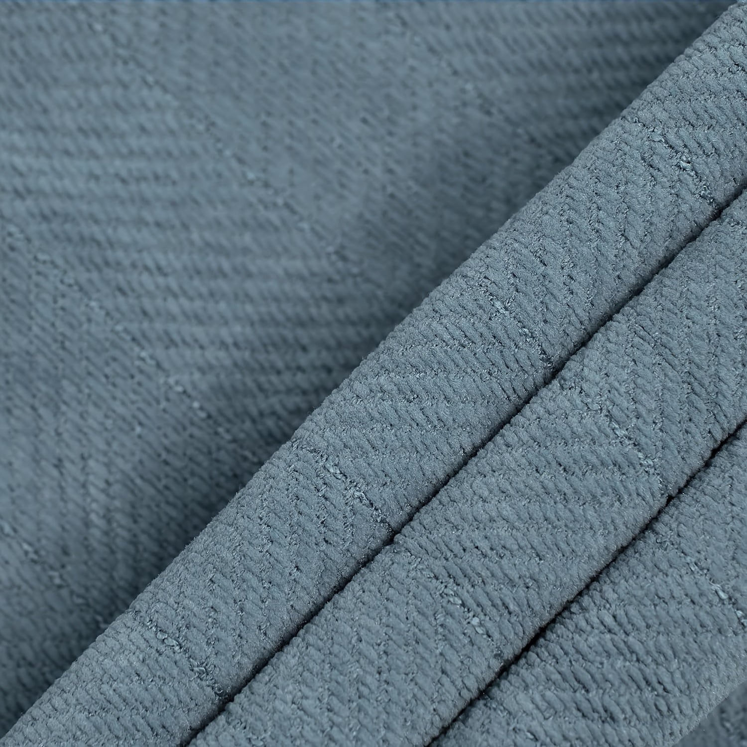 1 PIEZA - Funda de cojín de estilo contemporáneo con patrón espiga a rayas - 100% poliéster con cierre de cremallera