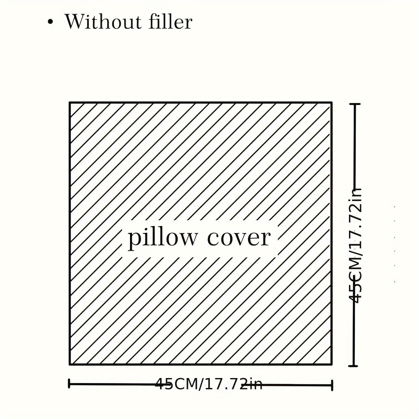 Conjunto de 2 fundas de cojín estilo vintage / American Farmhouse - Disponible en 3 dimensiones: 45x45cm, 30x50cm y 50x50cm - Diseño espiguilla en poliéster hipoalergénico